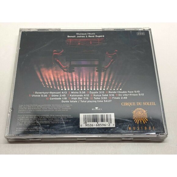 Cirque Du Soleil CD Mystere Live A/In Las Vegas with Taïkos 2002 BMG - Picture 2 of 6